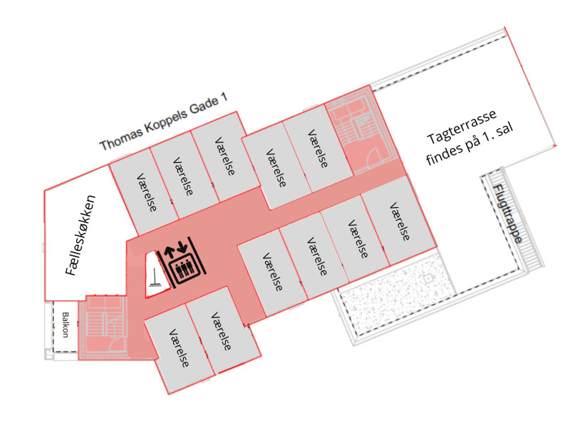 Godsbanekollegiet – Tårnet